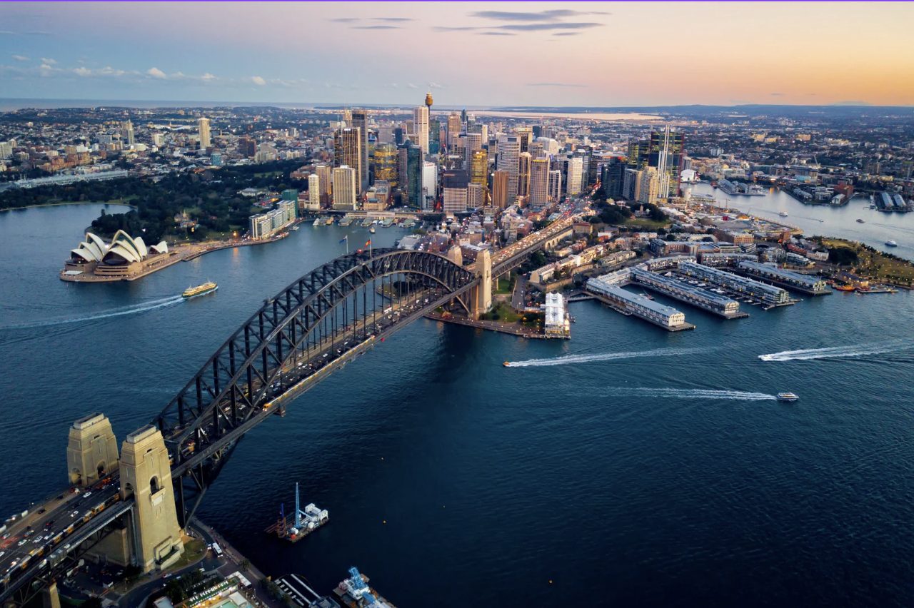 View of Sydney Harbour
